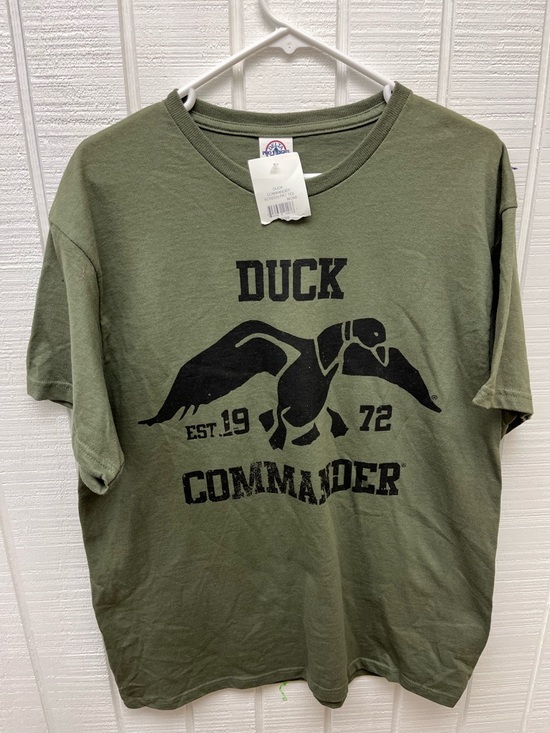 Duck Commander Other - Duck Commander NWT NEW Men’s Large Graphic Print Tee Green Hunting Outdoors